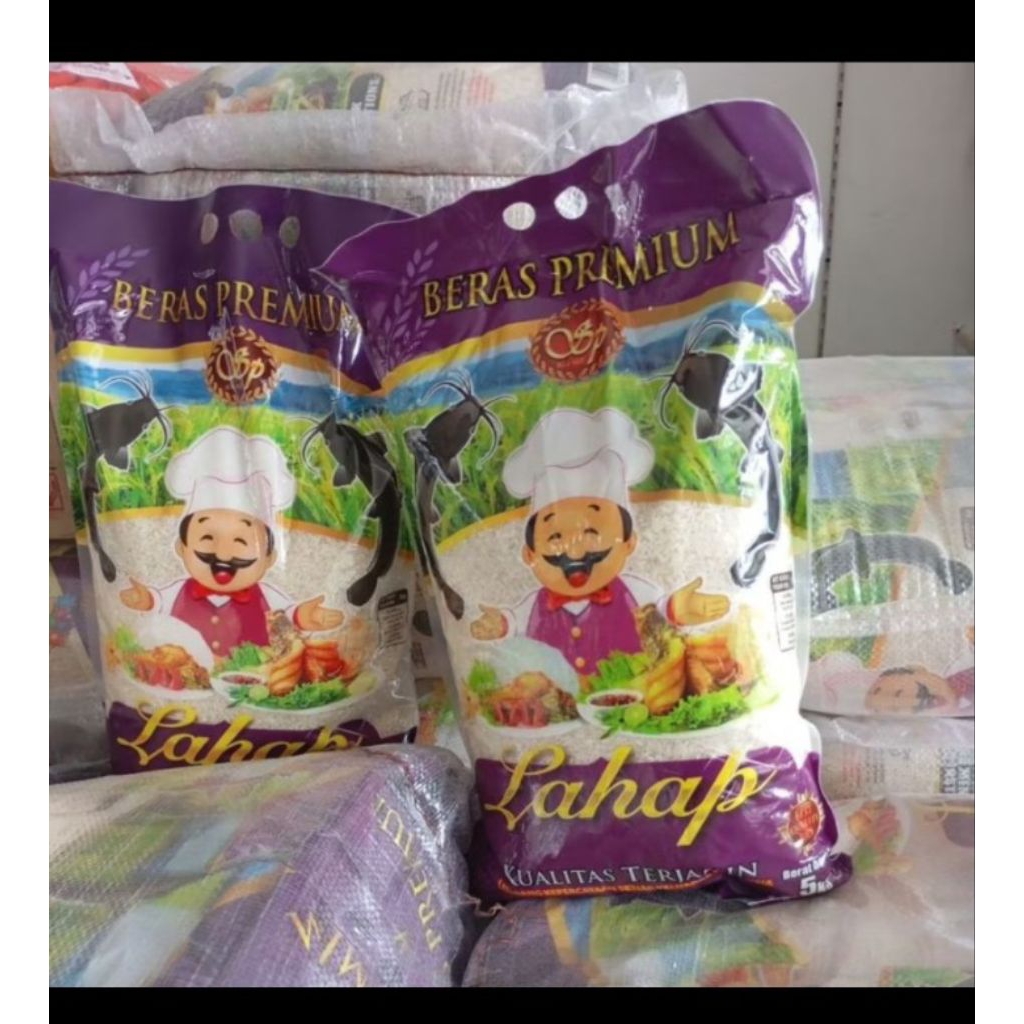 

beras lahap lele 25kg beras premium