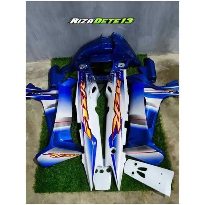PROMO COD PAKET BODY FULL SET HALUS YAMAHA FIZ R FIZR F1Z R VEGA R LAMA OLD TAHUN 1999-2005 WARNA BI