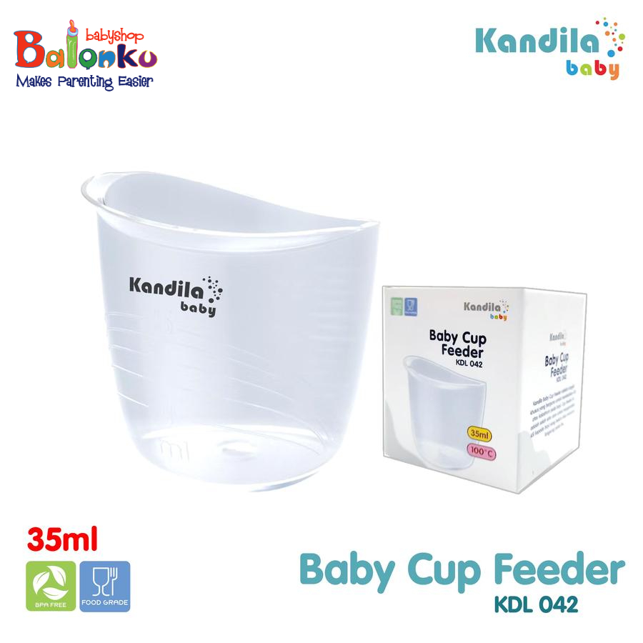 BABY CUP FEEDER KDL 042/ 35ML CUP ASI GELAS ASI