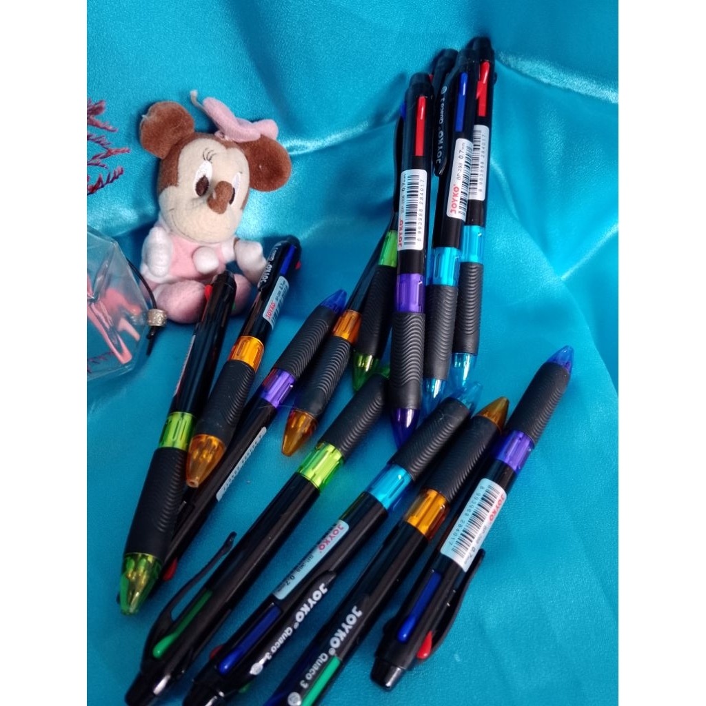 

Pulpen Joyko Quaco 3 BP-288 isi 4 warna