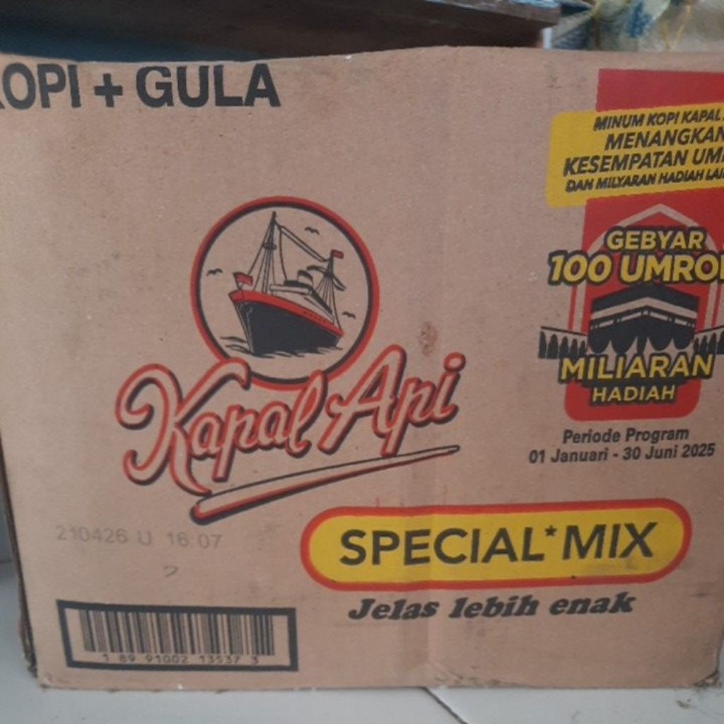 

kapal api special mix