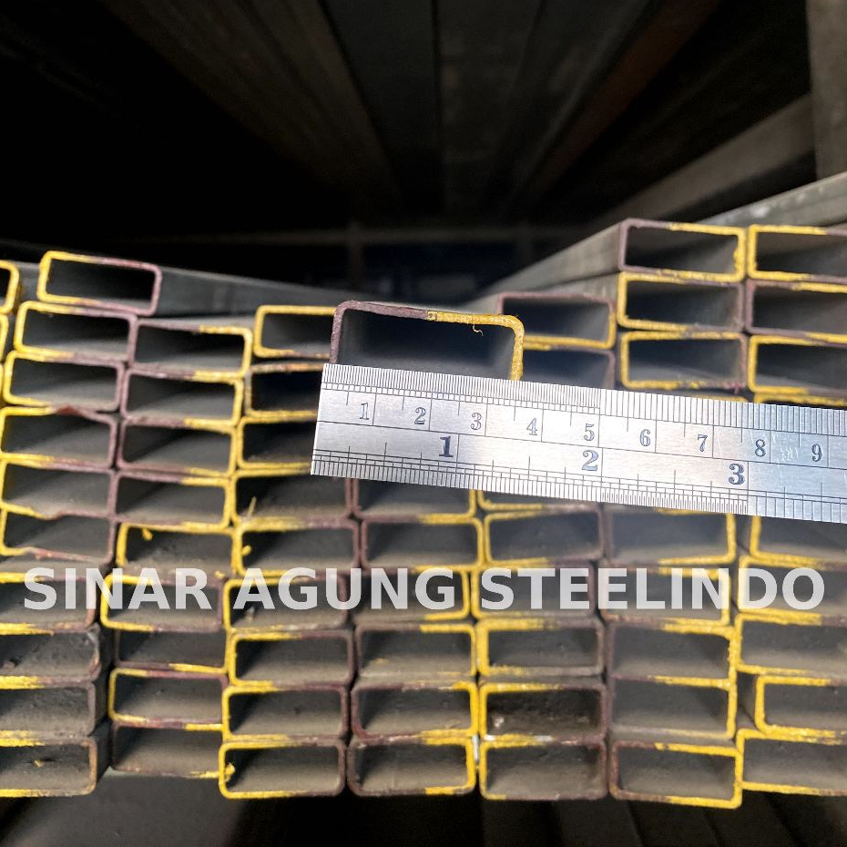 Holo Hitam 20x40 x 1mm x 6m / Hollow 2x4 tebal 1mm Hollow Besi