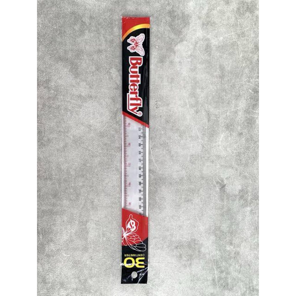 

penggaris butterfly 30cm