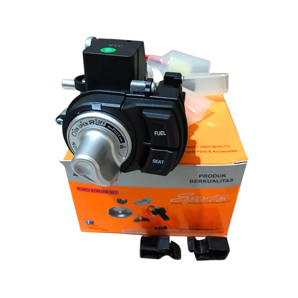 KUNCI KONTAK SET / KEY SET AEROX 155 2017 KEYLESS RTC