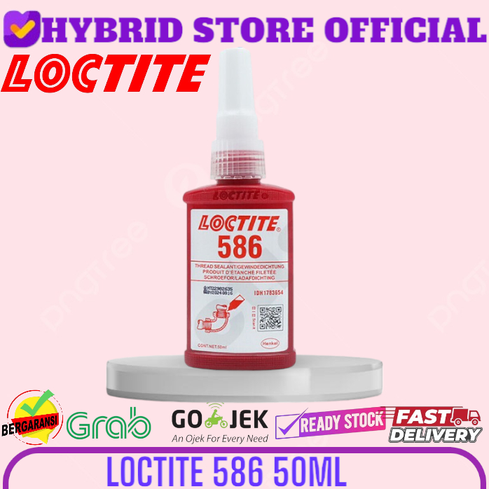 

LEM 586 50ML / LEM 586 50 ML Pengaman Baut dan sekrup