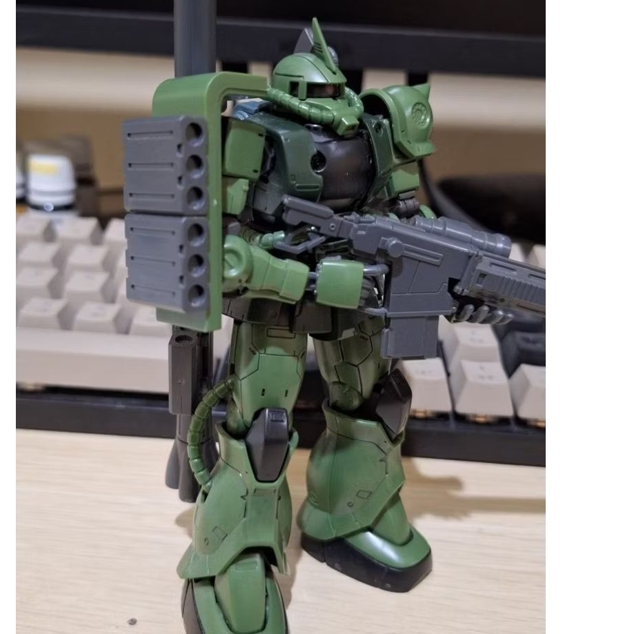 HG the origin Zaku II type C-6/R6 Original Bandai with box