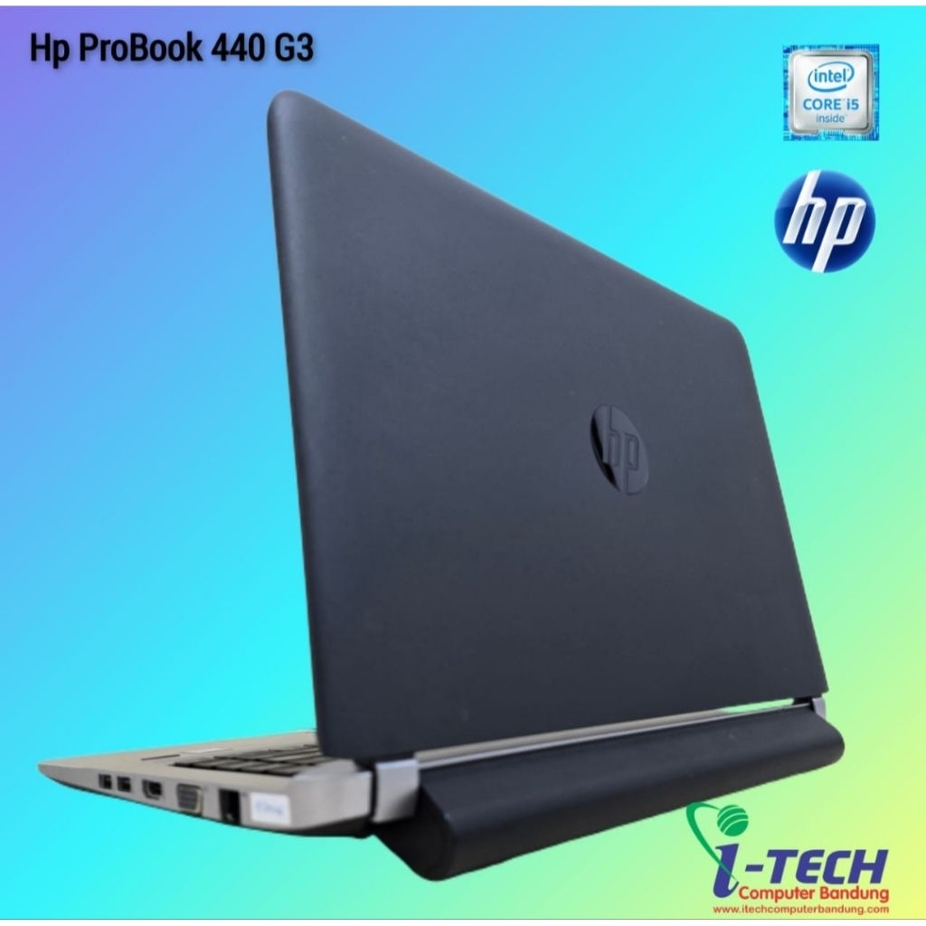 LAPTOP HP PROBOOK 440 G3 CORE I5 GEN6 RAM 8GB  HDD 500GB | SSD 128GB | 256GB LAYAR 14 inchi
