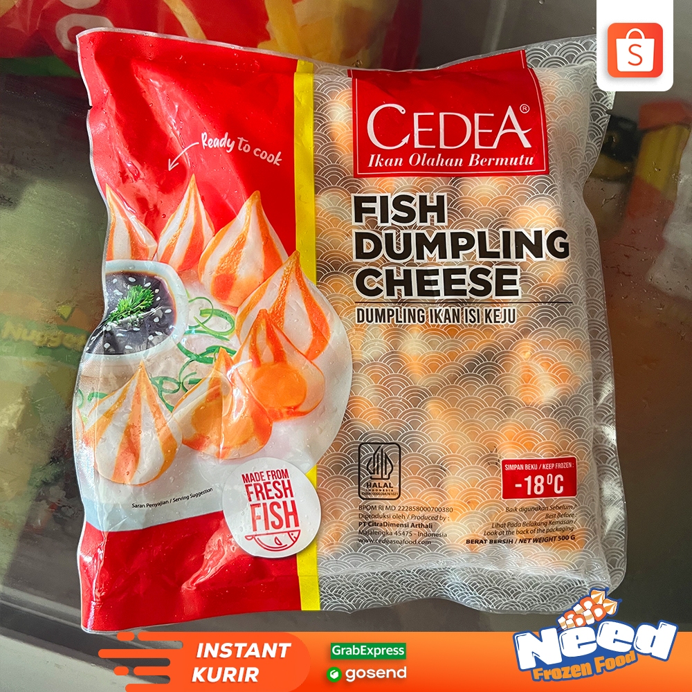 

CEDEA FISH DUMPLING CHEESE 200GR 500GR | SEAFOOD CEDEA | OLAHAN IKAN FROZEN