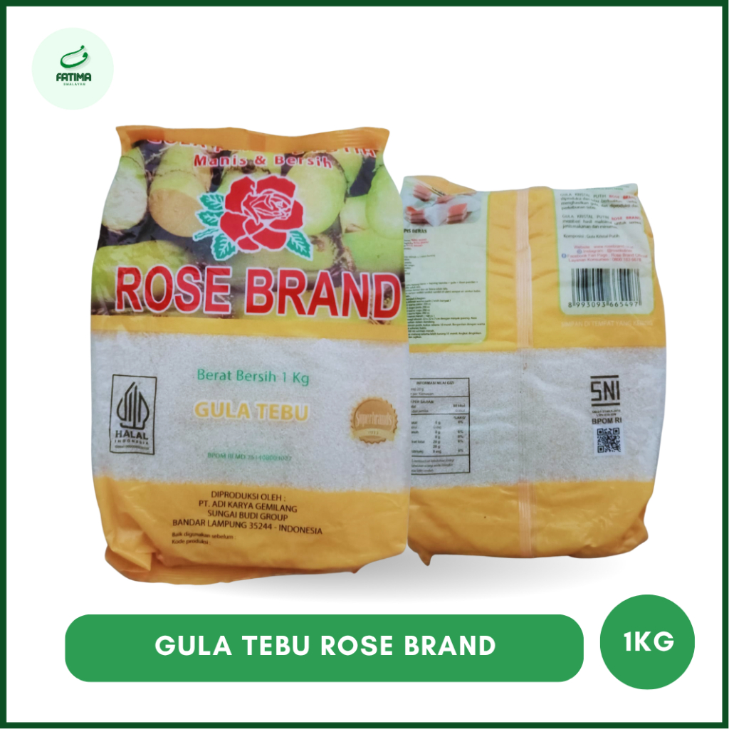 

ROSEBRAND Gula kristal putih kemasan 1kg
