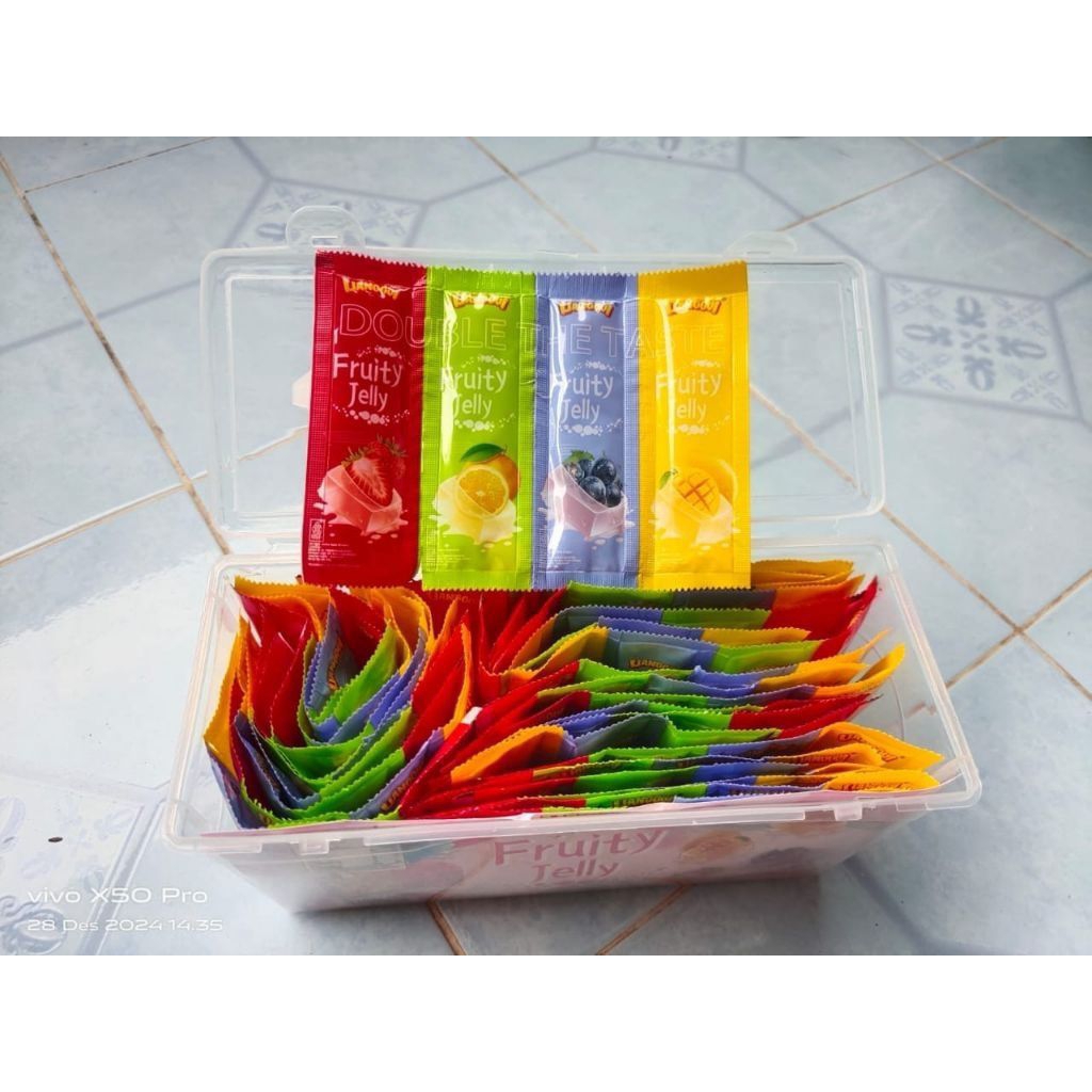 

Jelly Puding Toples Isi 30 Lembar (1 Lembar isi 4pcs)
