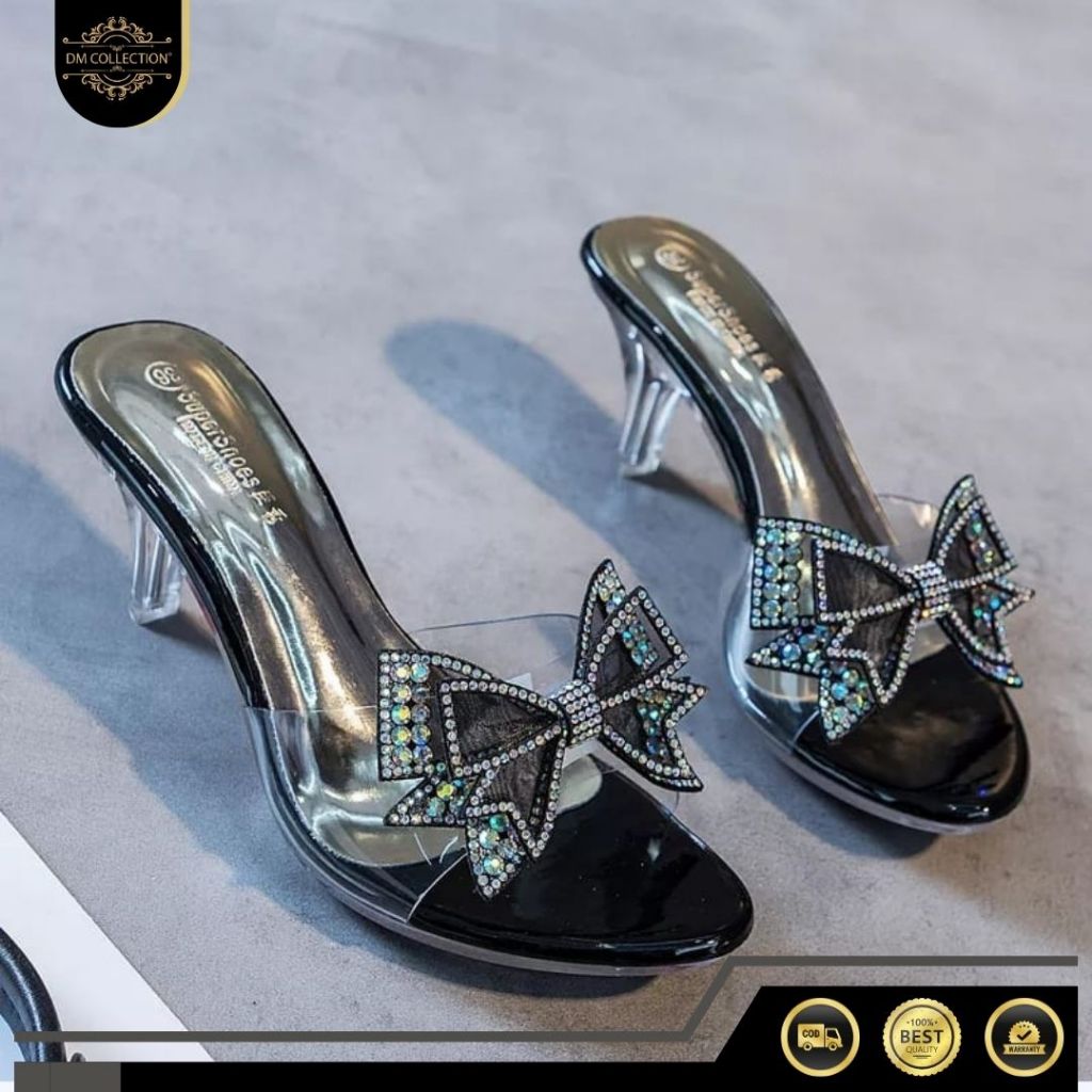 Hells Wanita Terlaris Hills Terlaris Sandal Jinjit Premium High Heel Graduations Heils Remaja Wisuda