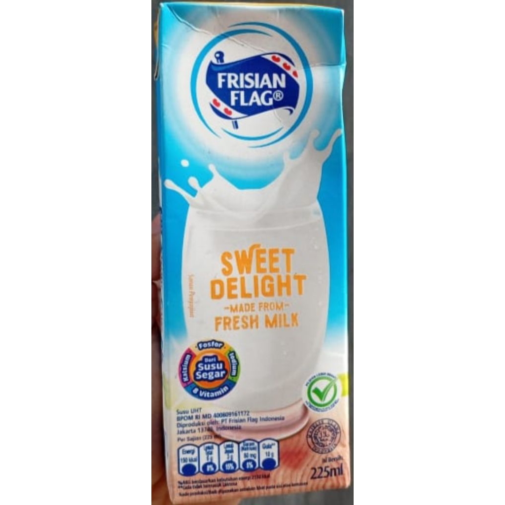 

Frisian Flag Susu Cair UHT Sweet Delight 225 ml