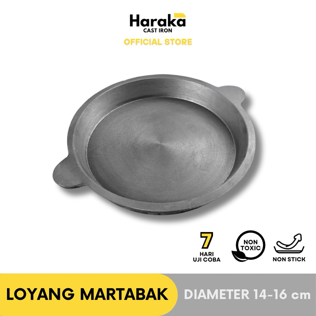 Loyang Martabak Manis / Terang Bulan 14-16 cm