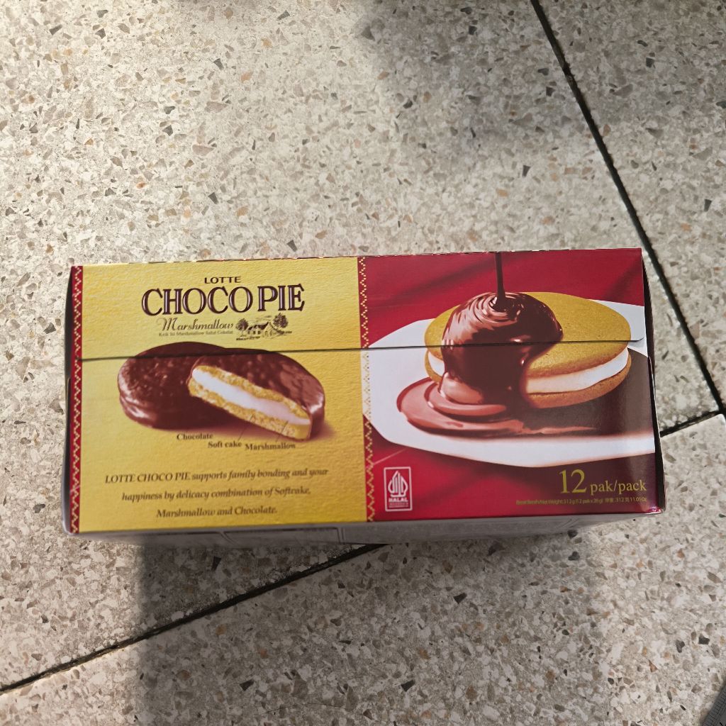 

Chocopie 26 gr Isi 12 Pcs