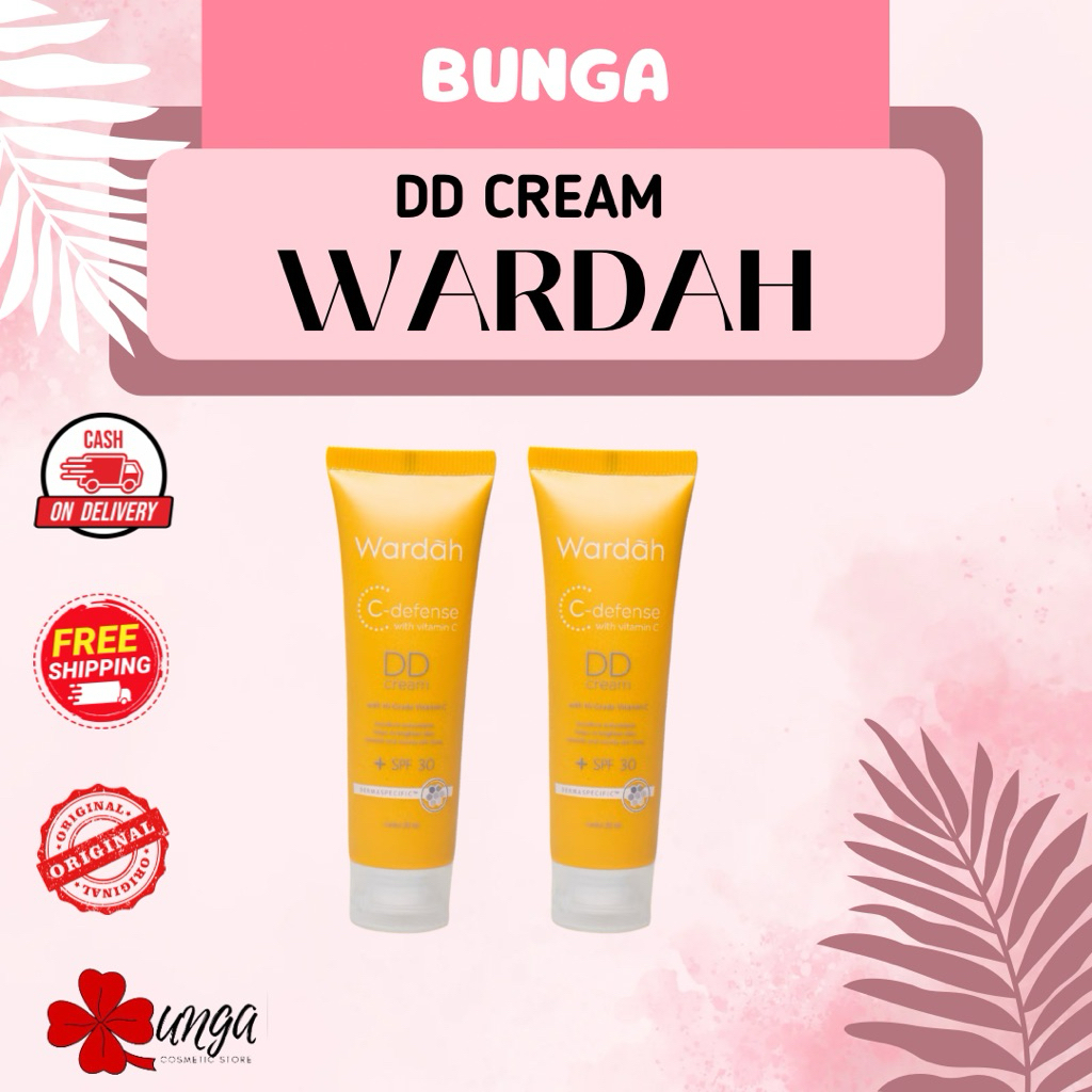 BUNGA - Wardah DD Cream / Wardah C Defense DD Cream / DD Cream Wardah