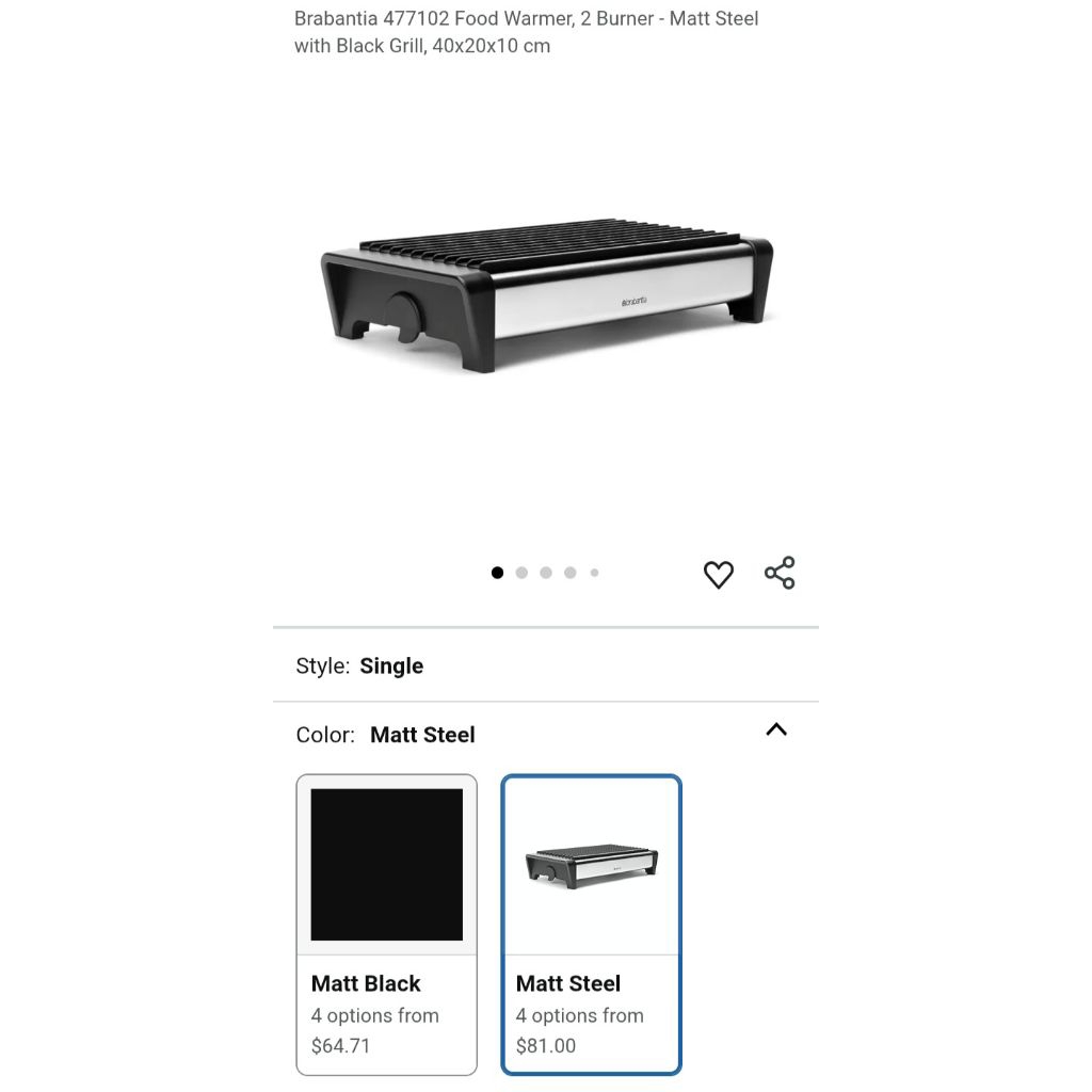 BRABANTIA Food Warmer