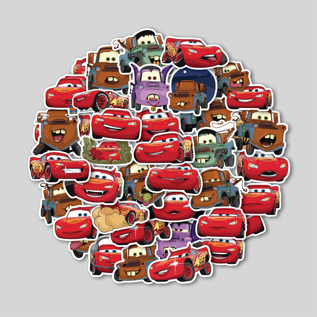 

STICKER PACK DISNEY CARS | STICKER TUMBLR | STIKER LAPTOP KOPER HELM