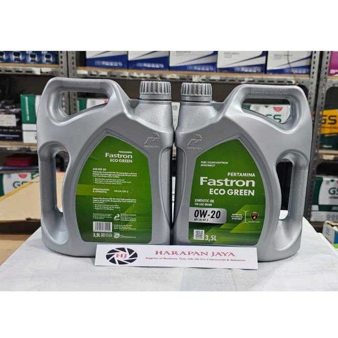 OLI MOBIL PERTAMINA FASTRON ECOGREEN 0W20 @3,5L