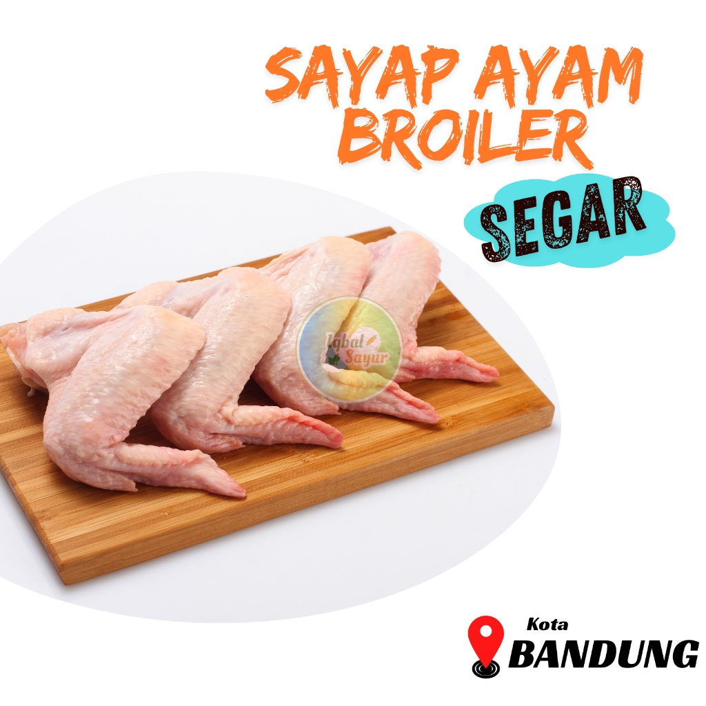 

Sayap Ayam Boiler Segar Khusus Pesanan Pagi Dan Sore