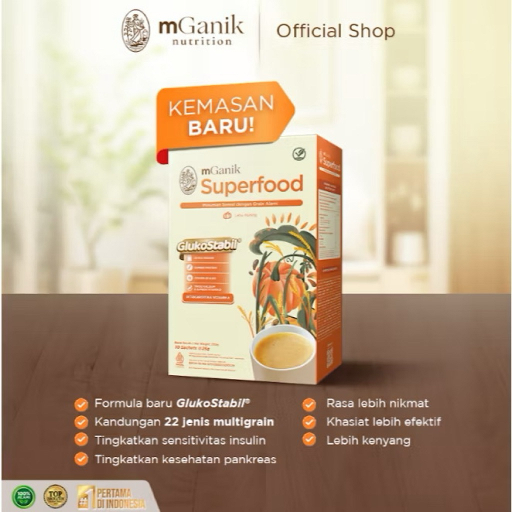 

MGANIK SUPERFOOD LABU PUMPKIN ISI 20 SACHETS