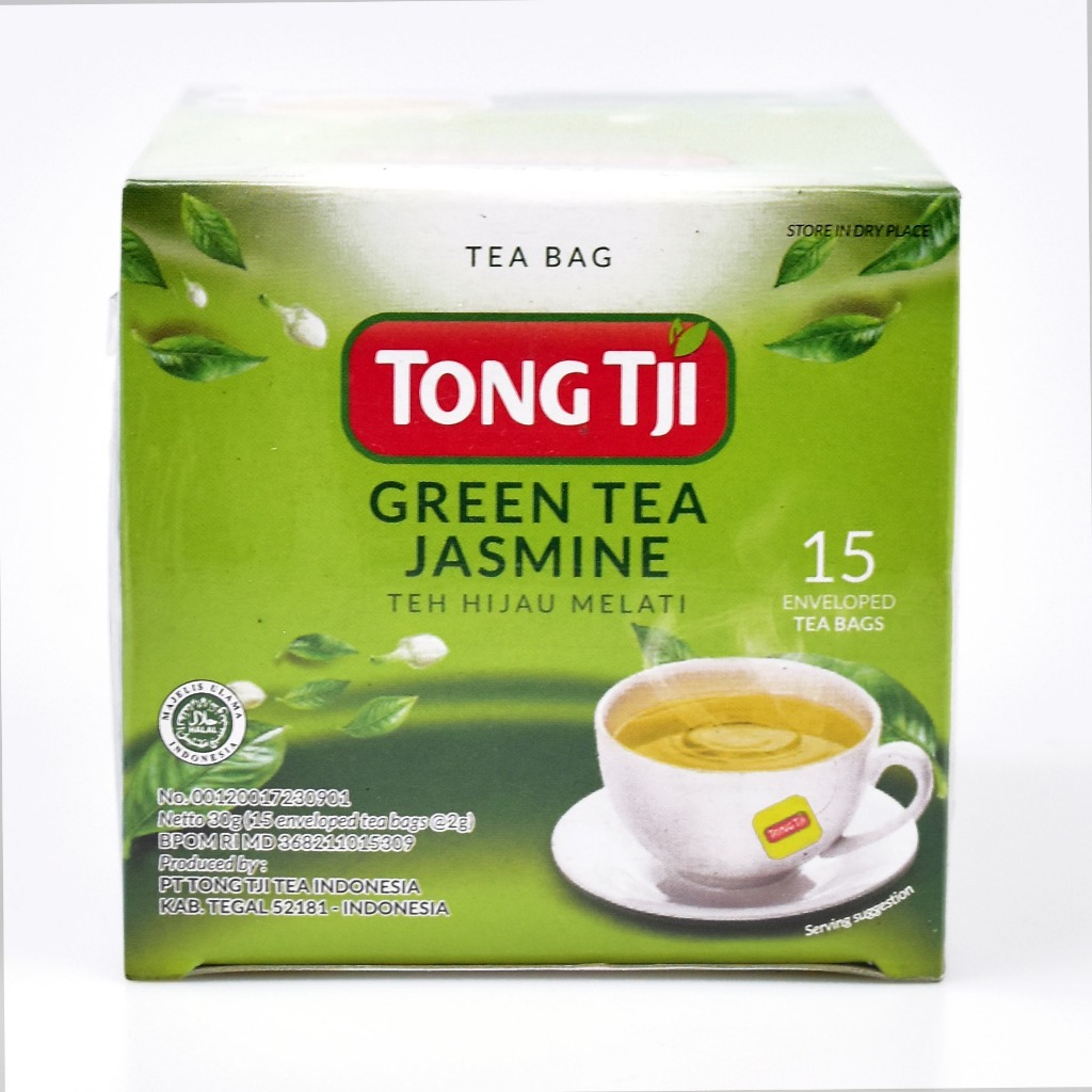 

[oddsolshop] pekanbaru/Teh Celup Tong Tji Green Tea Jasmine 15 Teh Hijau Jasmin Tea Bag