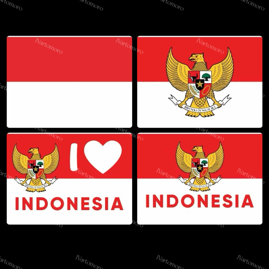 

Stiker Pipi Bendera Merah Putih Garuda isi 10pcs Dirgahayu 17 Agustus
