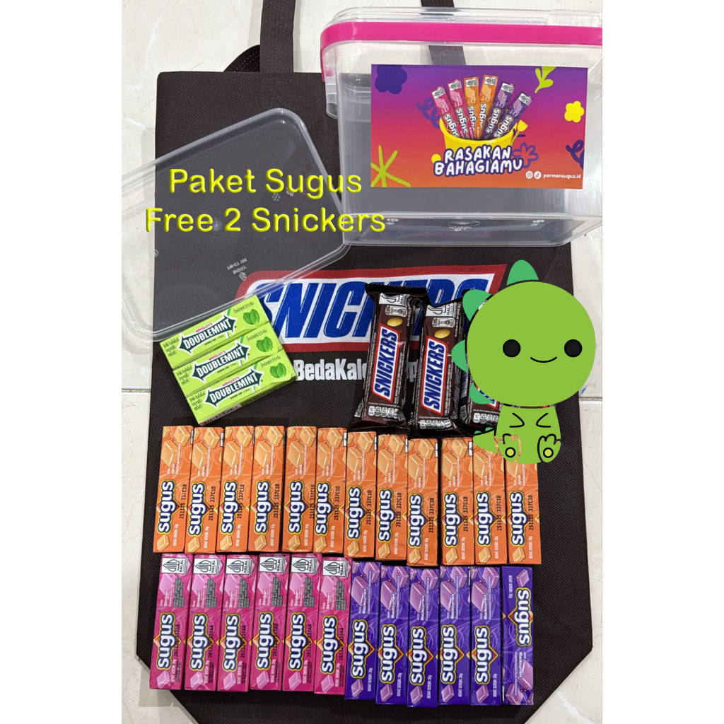 

Paket Murah Viral PRJ Permen Sugus 24pc Free 2pc