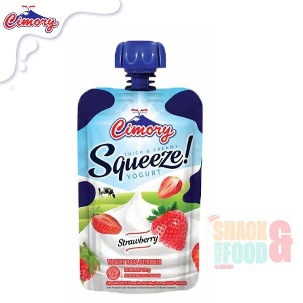 

Cimory Yogurt Squeeze Strawberry 120 g - 1 pc