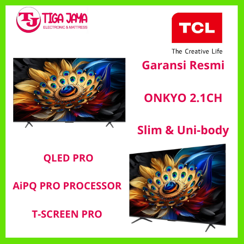 TCL 50C655 QLED TV 50 INCH 4K UHD GOOGLE TV TCL C655 QLED TV
