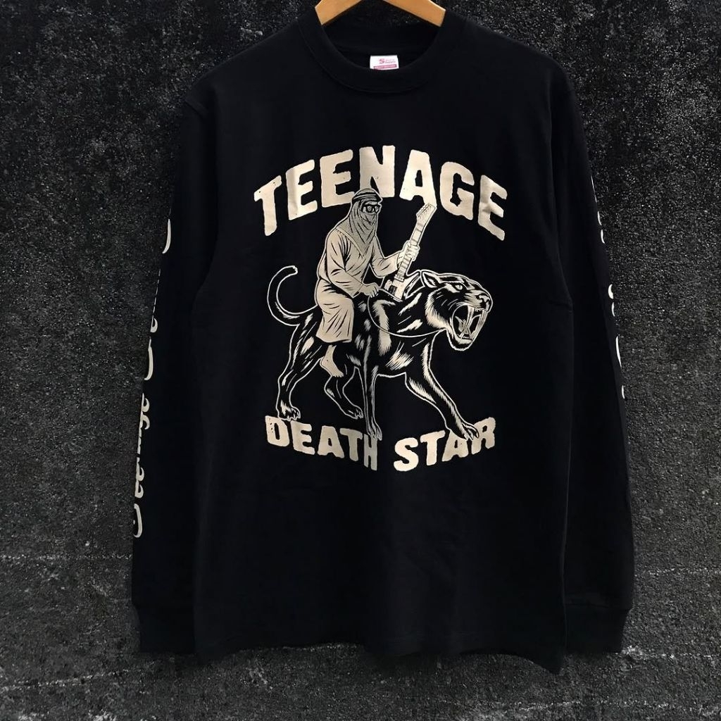 TEENAGE DEATH STAR - FUKK SKILL LONG SLEEVE BLACK