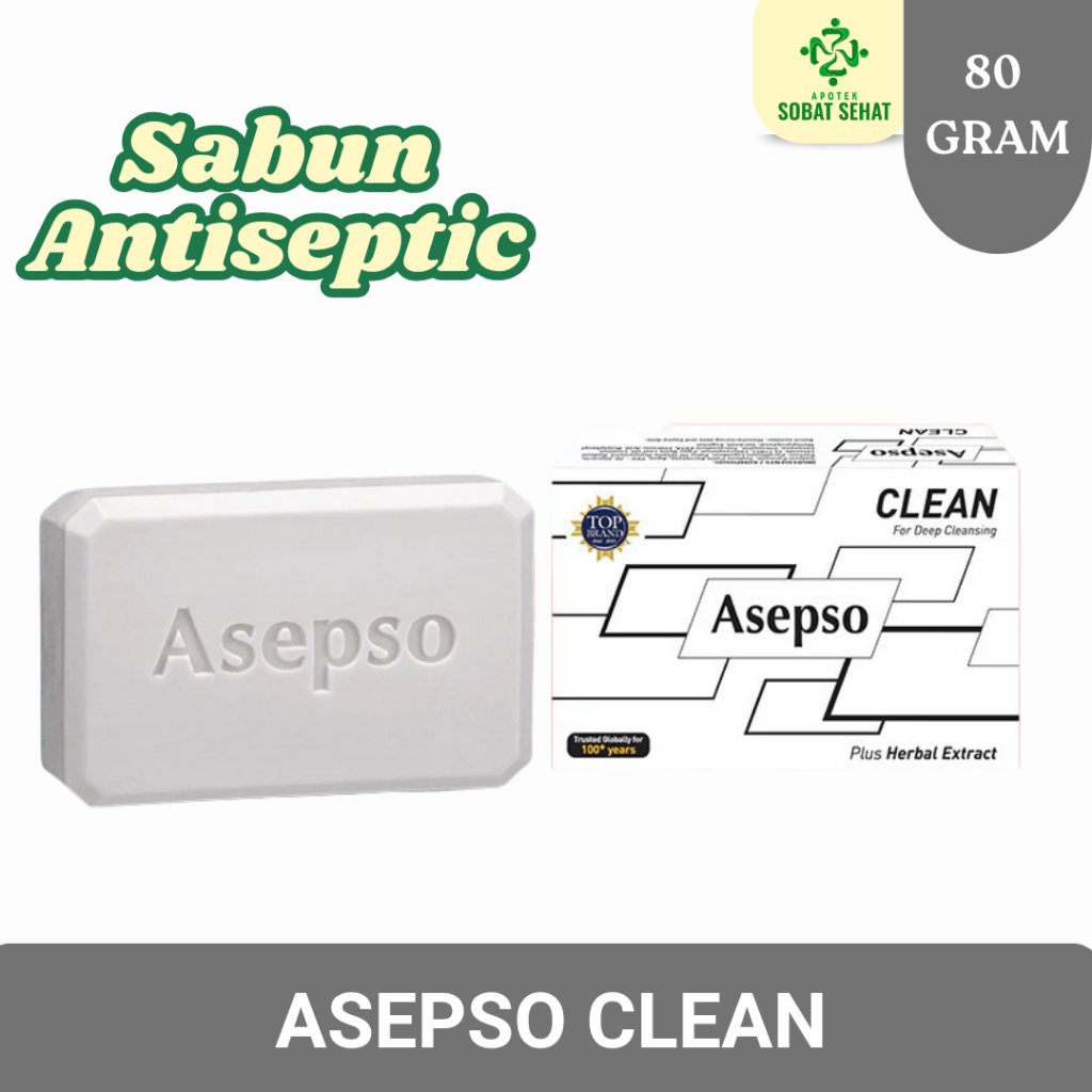 Asepso Sabun Batang Antiseptik 80gr Ekstrak Sirih