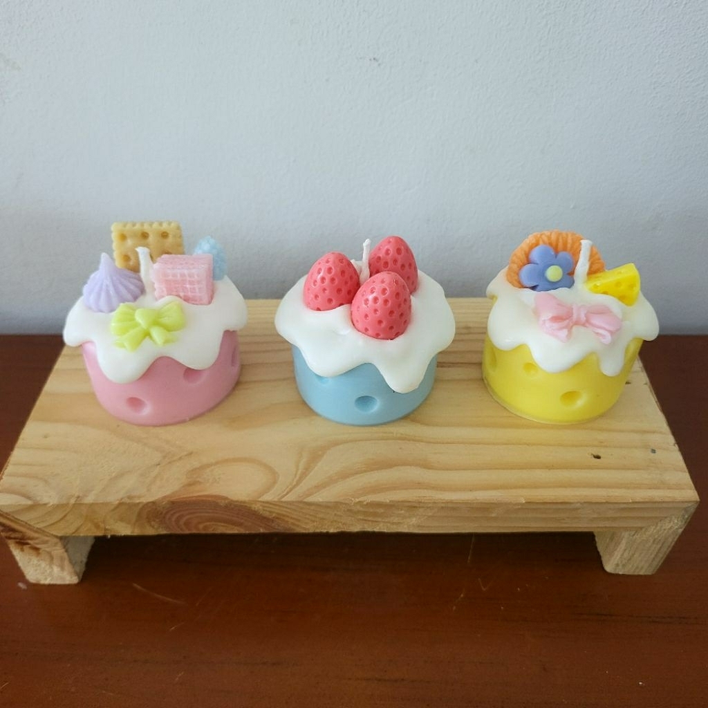 Cheese Cake Scented Candle Lilin Aromaterapi Kado Ultah