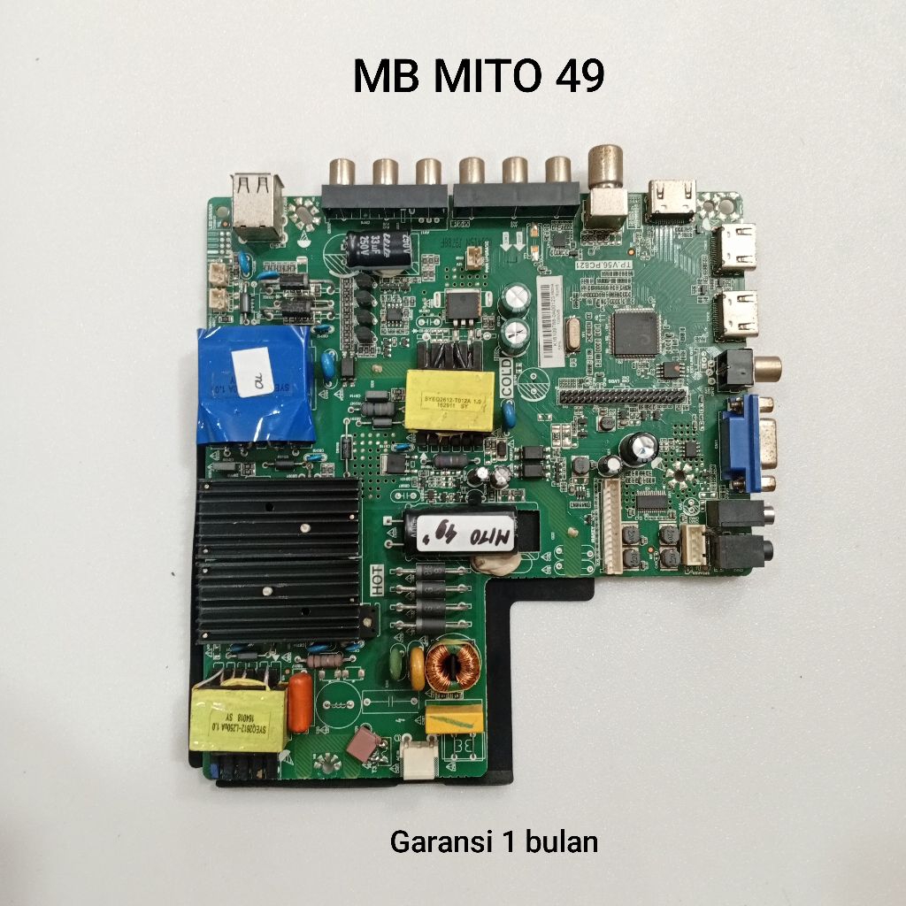 MAINBOARD TV MITO 49 - MOTHERBOARD - MB - MESIN TV MITO