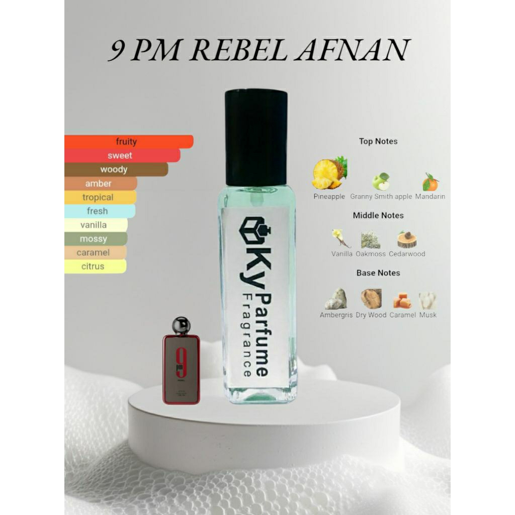 Ky Parfume { 9 PM REBEL AFNAN }
