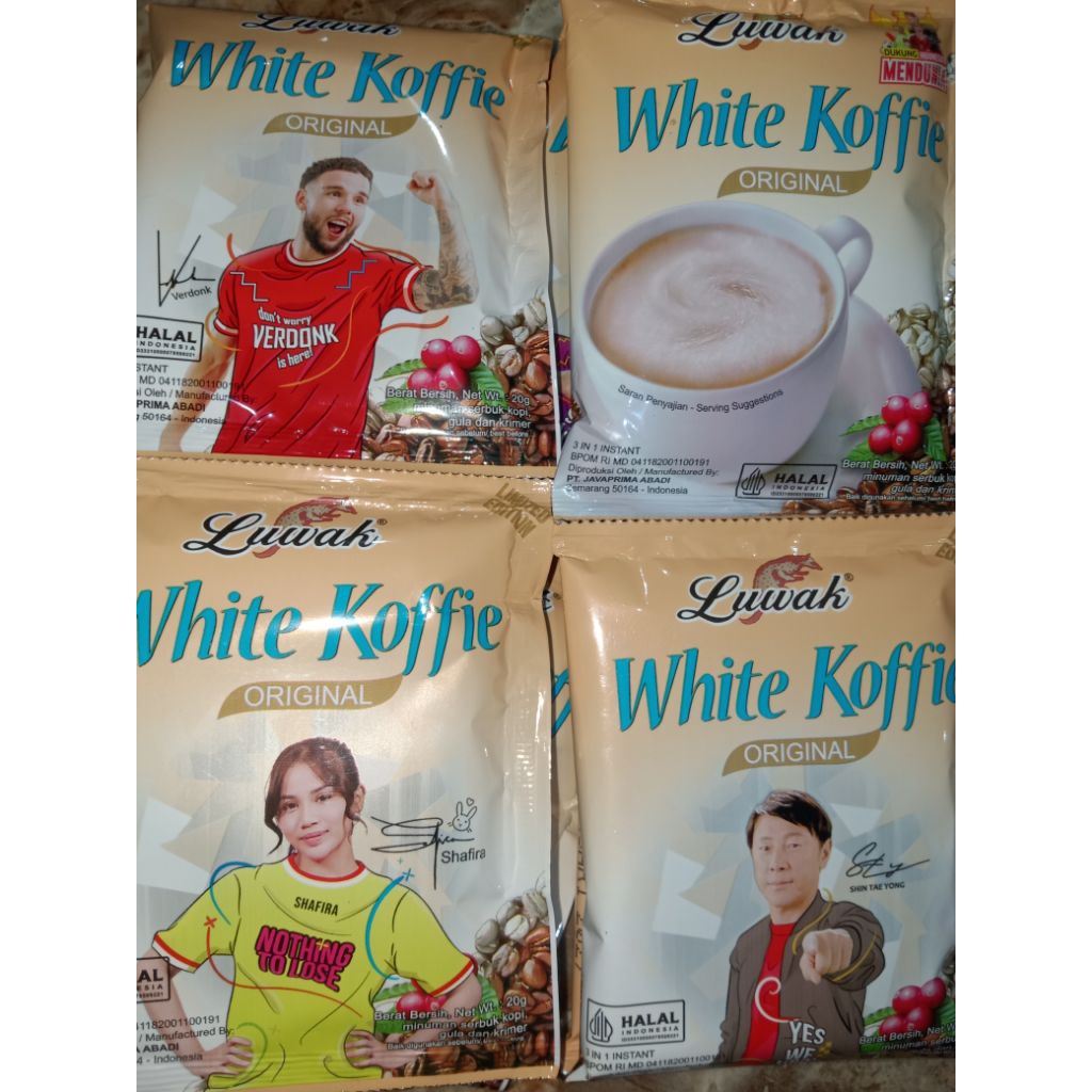 

kopi luwak white koffie original 10 sachet