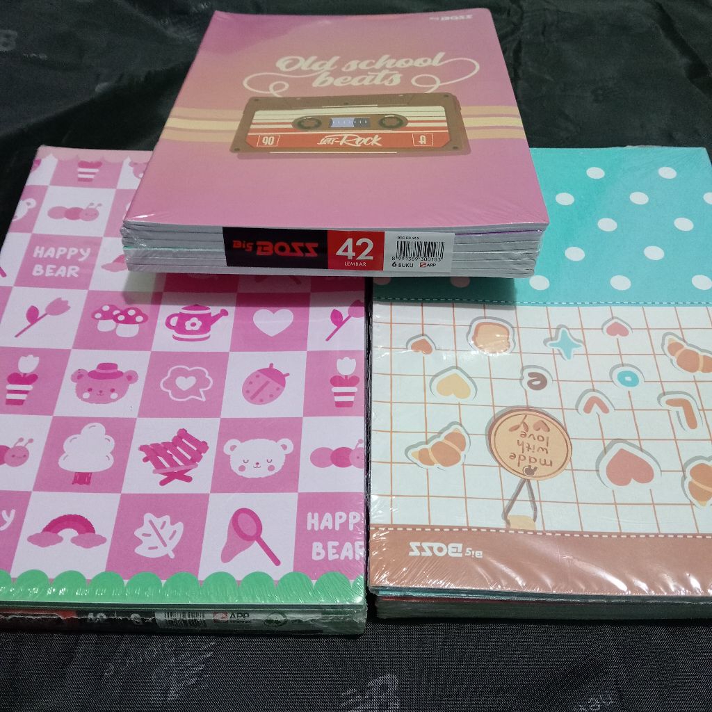 

BUKU TULIS BIG BOSS 42 LEMBAR ISI 6 BIJI