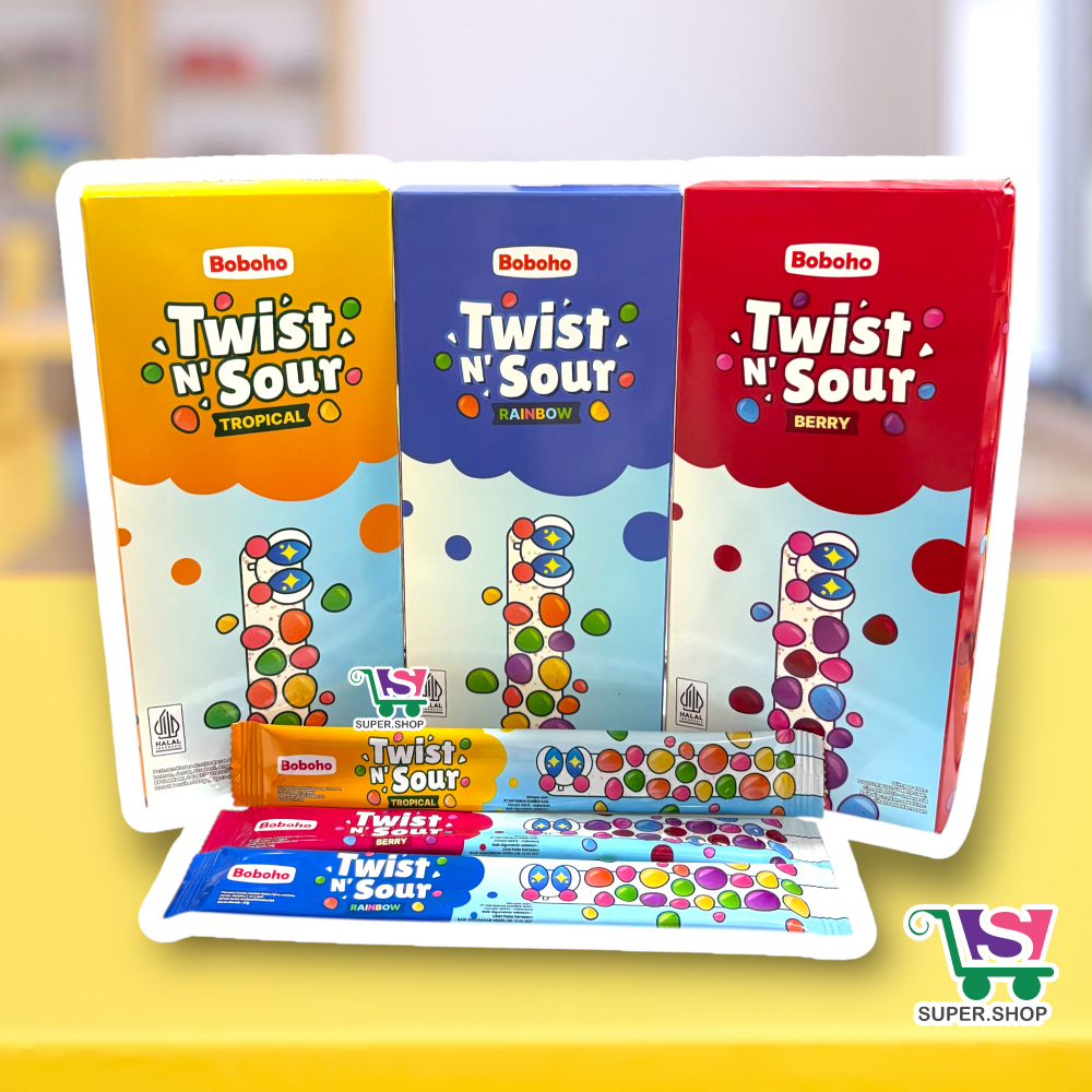 

Twist n Sour Permen Lunak Asam PACK (isi 30 pcs)