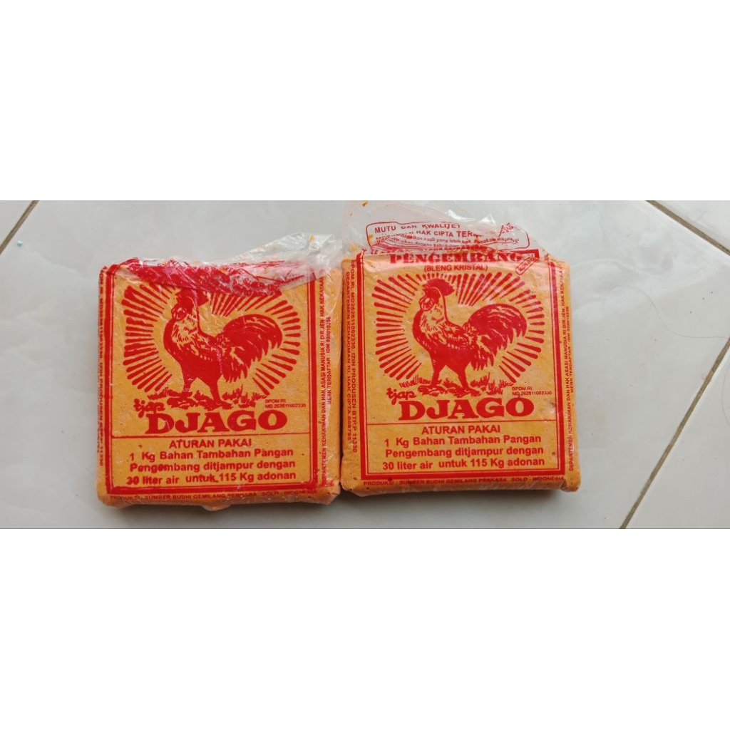 

Pengembang Krupuk Merek Djago A1