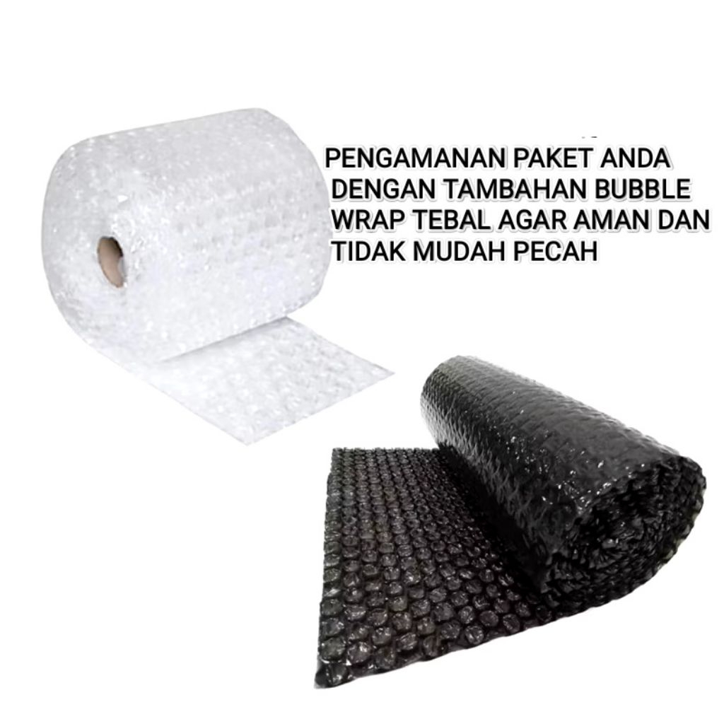 

PACKING TAMBAHAN+BUBBLE WARP untuk menjaga ke amanan paket yang mudah-mudahan pecah biar lebih aman