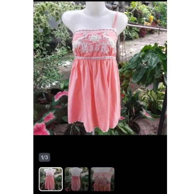 Dress kemben ANAP payet preloved