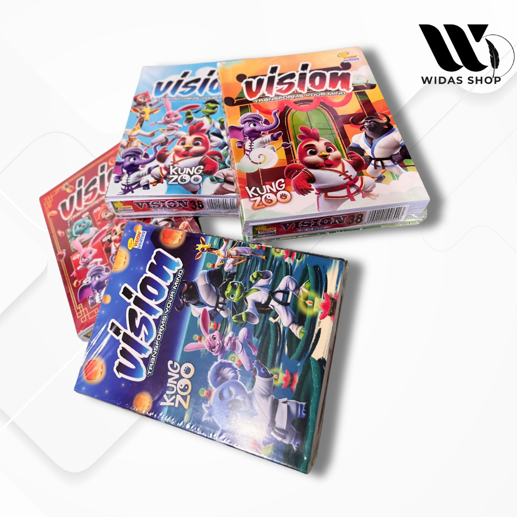 

Buku Tulis Vision 38 Lembar (10 Buku)