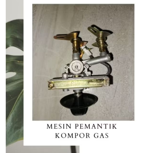 PEMANTIK KOMPOR GAS VALVE MODEL DUA SPUYER DOUBLE SPUYER KOMPOR GAS RRT UMUM UNIVERSAL