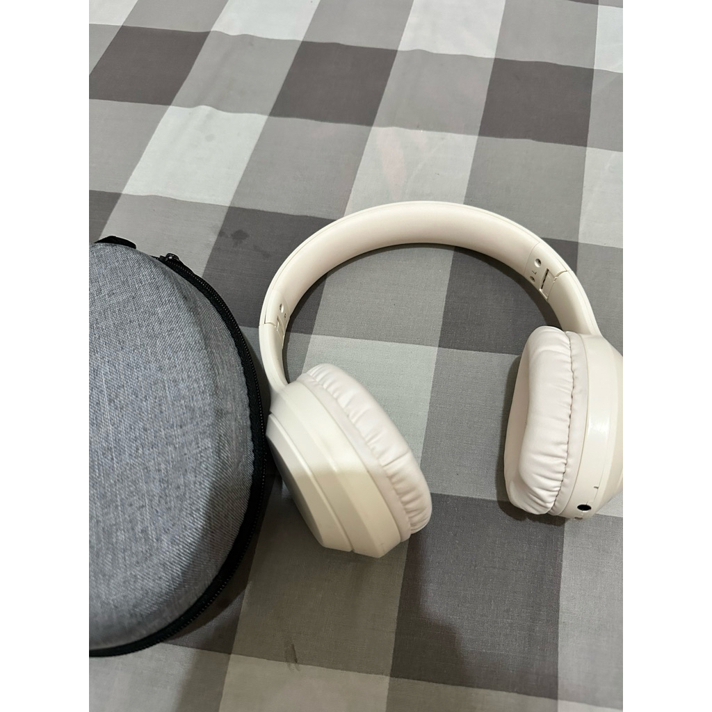 Earphone lenovo thinkplus th10 beige + pouch
