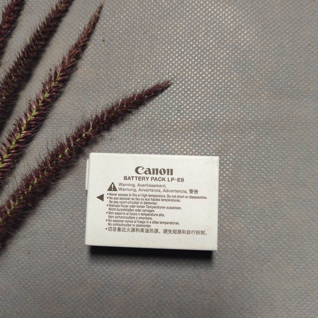 baterai canon lpe8 baterai canon 550d 600d 650d 700d