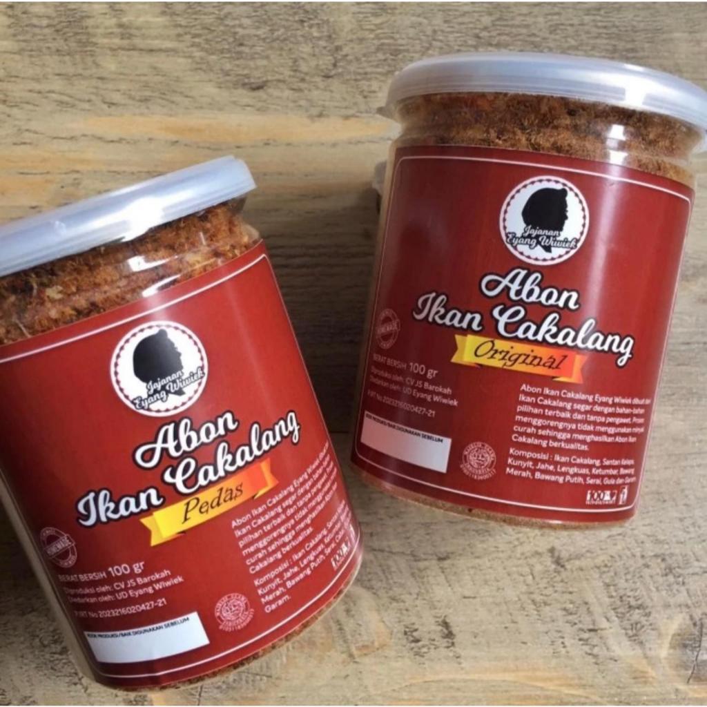 

Abon Ikan Cakalang Merek Jajanan Eyang Wiwiek