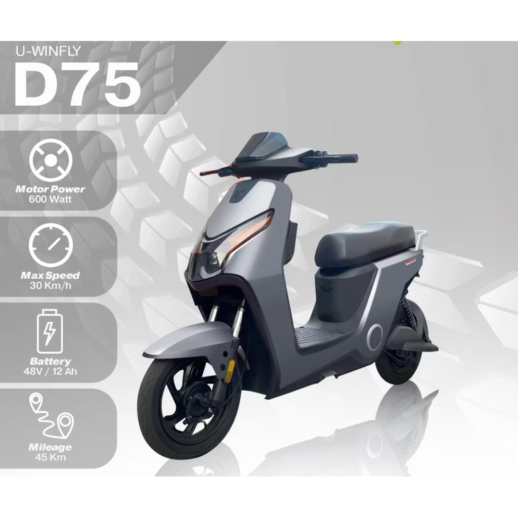 Sepeda Listrik e-bike elektrik U winfly Uwinfly DragonFly D75