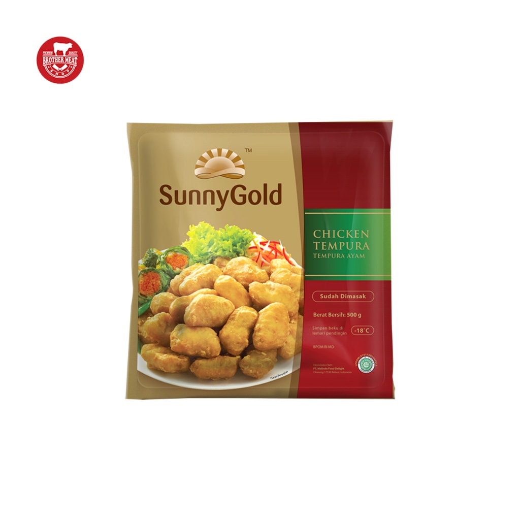 

Sunny Gold Chicken Nugget Tempura 500gr / Nugget Ayam - Brothermeatshop