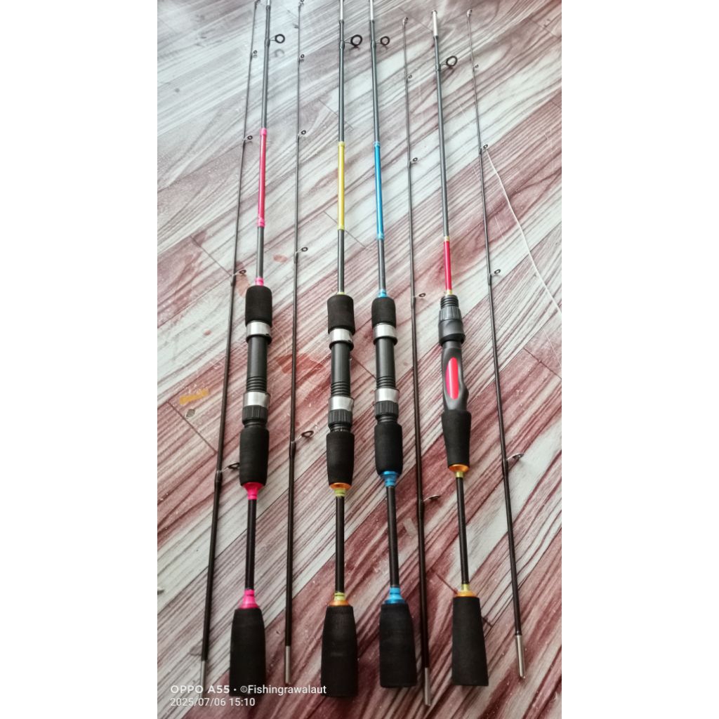 joran fiber solid 165cm 2-6lb bc dan spining