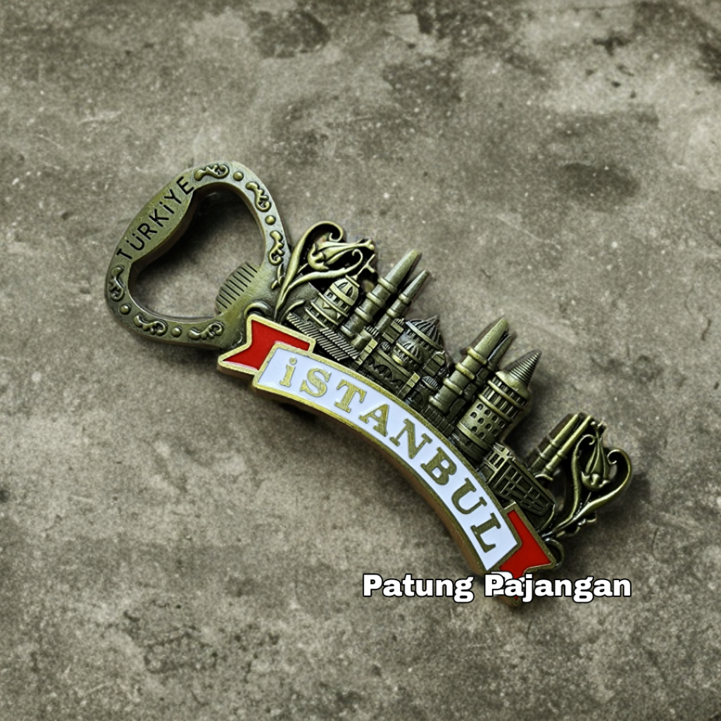souvenir oleh2 negara turki turkiye besi tempelan magnet kulkas ayasofya turkey metal