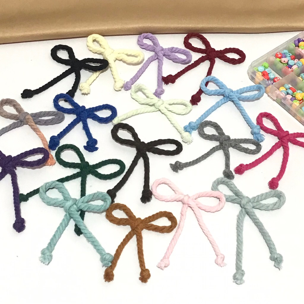 DIY Pita Lucu Tempelan Baju Murah pita macrame pita